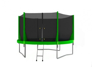 Батут OPTIFIT JUMP 14ft 4,27 м (с защитной сетью и лестницей)